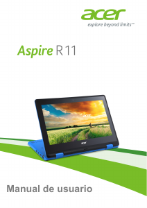 Manual de uso Acer Aspire R3-131T Portátil