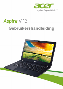 Handleiding Acer Aspire V3-371 Laptop