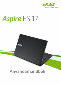 Bruksanvisning Acer Aspire ES1-731 Bärbar dator