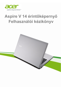 Használati útmutató Acer Aspire V3-472PG Laptop