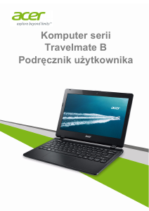 Instrukcja Acer TravelMate B115-M Komputer przenośny