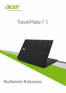 Kullanım kılavuzu Acer TravelMate P257-MG Dizüstü bilgisayar