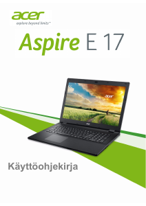 Käyttöohje Acer Aspire E5-731 Kannettava tietokone