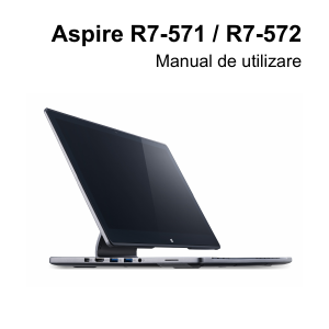 Manual Acer Aspire R7-571G Laptop