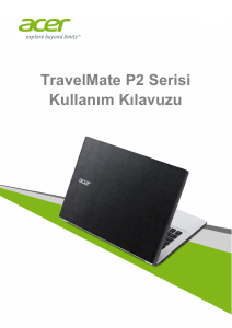 Kullanım kılavuzu Acer TravelMate P248-M Dizüstü bilgisayar