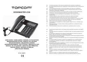 Manual de uso Topcom TE-6601 Teléfono