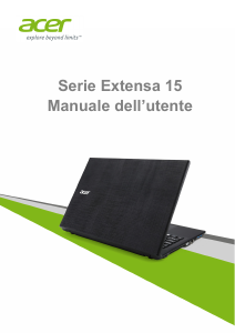 Manuale Acer Extensa 2520G Notebook