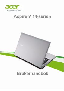 Bruksanvisning Acer Aspire V3-472 Laptop