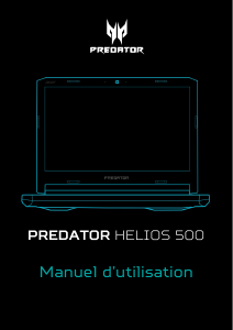 Mode d’emploi Acer Predator PH517-61 Ordinateur portable