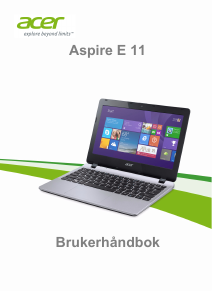 Bruksanvisning Acer Aspire E3-111 Laptop