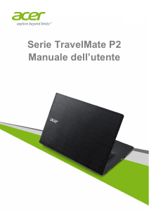 Manuale Acer TravelMate P278-M Notebook