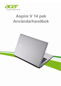 Bruksanvisning Acer Aspire V3-472P Bärbar dator