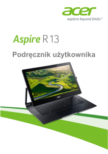 Instrukcja Acer Aspire R7-372T Komputer przenośny