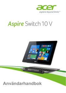 Bruksanvisning Acer Aspire Switch SW5-014P Bärbar dator