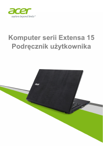 Instrukcja Acer Extensa 2511G Komputer przenośny