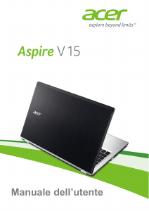 Manuale Acer Aspire V3-575TG Notebook