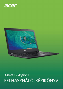 Használati útmutató Acer Aspire A314-32 Laptop