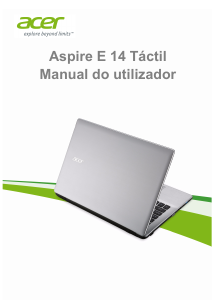 Manual Acer Aspire E5-471PG Computador portátil