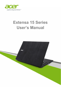 Manual Acer Extensa 2511 Laptop