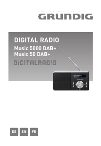 Mode d’emploi Grundig Music 5000 Radio