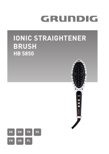 Manual Grundig HB 5850 Hair Styler