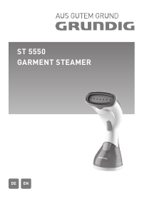 Manual Grundig ST 5550 Garment Steamer