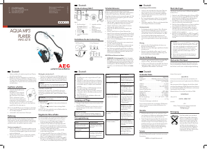 Manual AEG MMS 4218 Mp3 Player