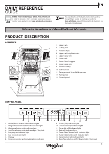 Manual Whirlpool WSIO 3T223 PCE X Dishwasher