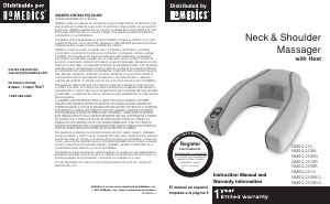 Manual de uso Homedics NMSQ-210NSM Masajeador