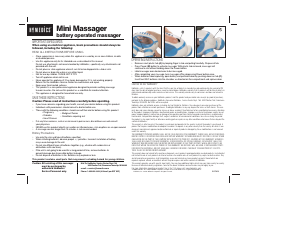 Handleiding Homedics PM-50 Massageapparaat