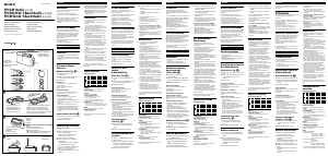 Manuale Sony ICF-703 Radio