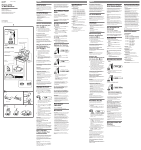 Mode d’emploi Sony ICF-SW12 Radio