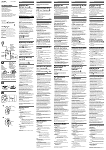 Manual de uso Sony SRF-56 Radio