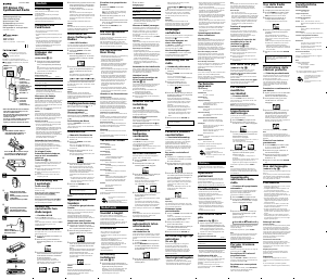 Руководство Sony SRF-M10 Радиоприемник