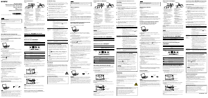Manual de uso Sony NWZ-B172F Reproductor de Mp3