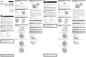 Manuál Sony NWZ-E443K Přehrávač MP3