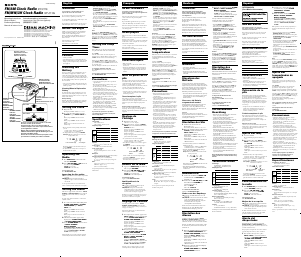 Bedienungsanleitung Sony ICF-C115 Uhrenradio