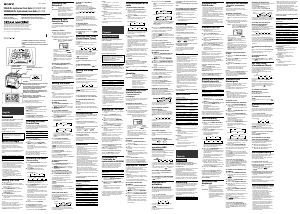 Manuale Sony ICF-C153 Radiosveglia