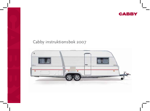 Bruksanvisning Cabby (2007) Husvagn