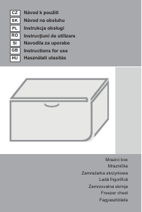 Instrukcja Gorenje FH151IW Zamrażarka