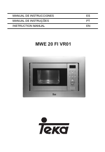 Manual Teka MWE 20 FI VR01 Micro-onda