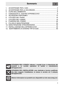 Manuale Smeg CS19A-7 Cucina