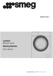 Manuale Smeg WHT814LSIT-1 Lavatrice