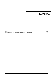 Manual de uso Smeg SLB127ES-1 Lavadora