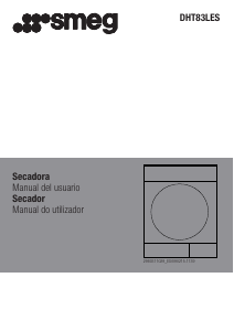 Manual de uso Smeg DHT83LES Secadora