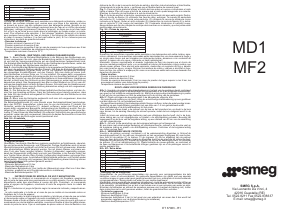 Manual Smeg MD1 Faucet