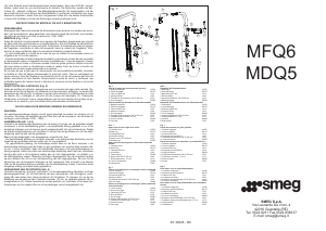 Handleiding Smeg MFQ6-IS Kraan