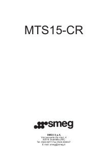 Manual de uso Smeg MTS15-CR Grifería