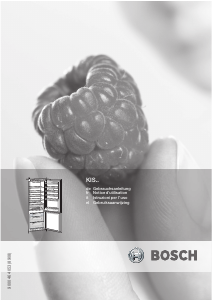 Bedienungsanleitung Bosch KIS28A51 Kühl-gefrierkombination