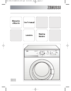Manual Zanussi ZWH3105 Washing Machine
